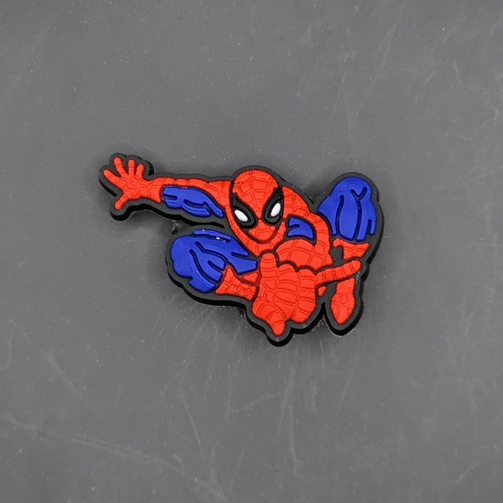 (5/$15) Spiderman Croc Charm